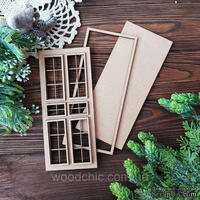 Заготовка набор Дверь от WOODchic, мдф 3мм, 21см