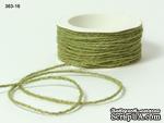 Джутовый шнур  Twisted Burlap - Olive, 1 мм, цвет: салатовый, 90 см - ScrapUA.com