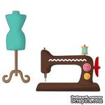 Лезвие CottageCutz - Sewing Machine, 10х10 см, коллекция My Little Shoebox - ScrapUA.com