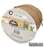 Шнур джутовый толстый Canvas Corp - Jute Rope - Lt Natural, 1 м - ScrapUA.com