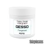 Покрытие Gesso Transperent, ТМ Фабрика Декора, цвет прозрачный - ScrapUA.com