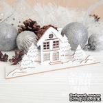 Чипборд ScrapBox - 3d композиция Зимний пейзаж Hd-015 - ScrapUA.com