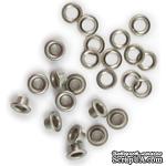 Люверси і кільця  від WeRM - We R Eyelets &amp; Washers Standard -3/16,  44218-1, нікель, 35 шт. - ScrapUA.com