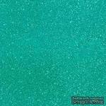 Глиттерный лист от American Crafts POW Glitter Paper 12&quot;X12&quot;, 30,5x30,5 см, нефритовый - ScrapUA.com