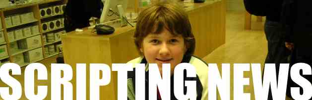 Scripting News, the weblog started in 1997 that bootstrapped the blogging revolution.