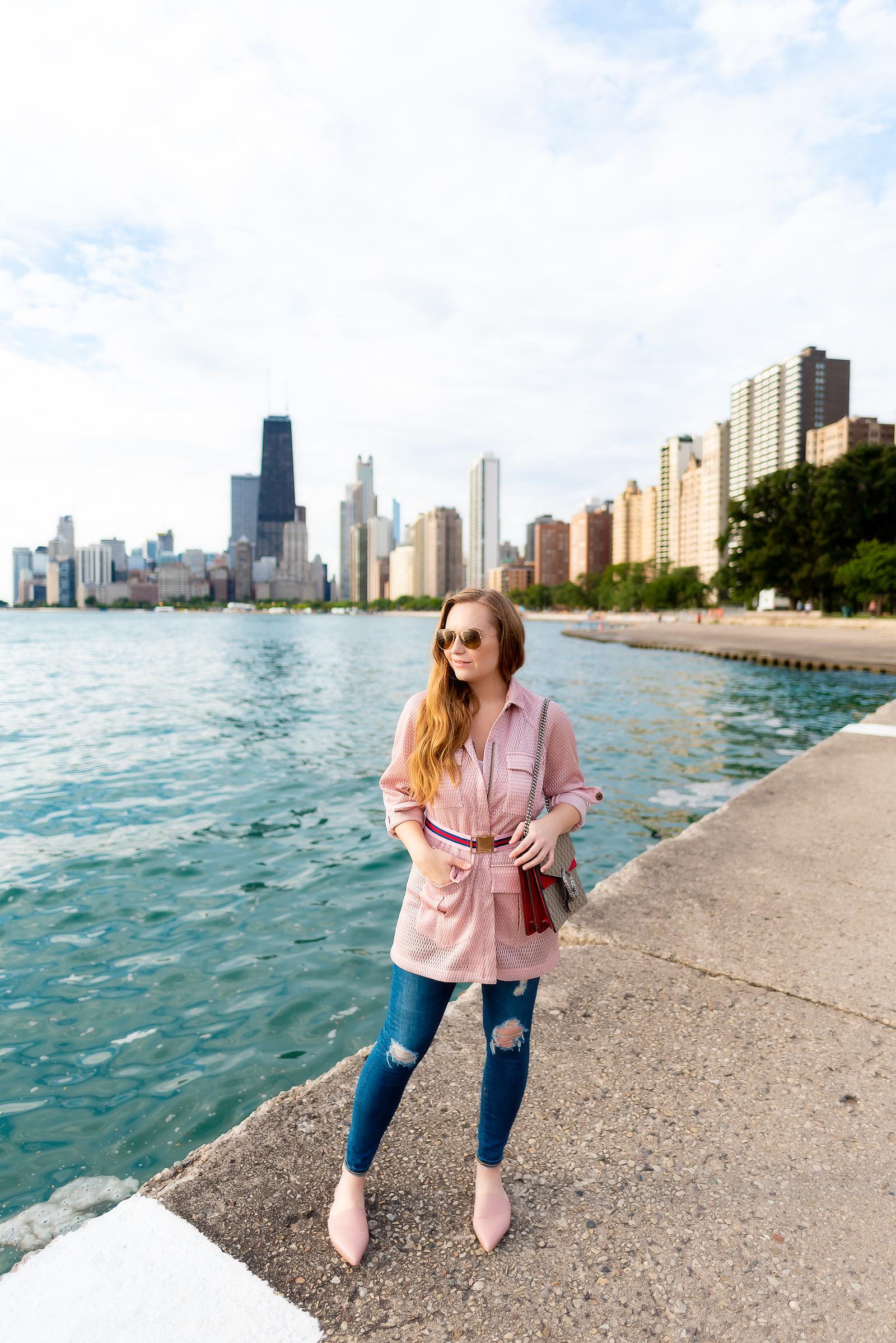 Pink Parka Outfit