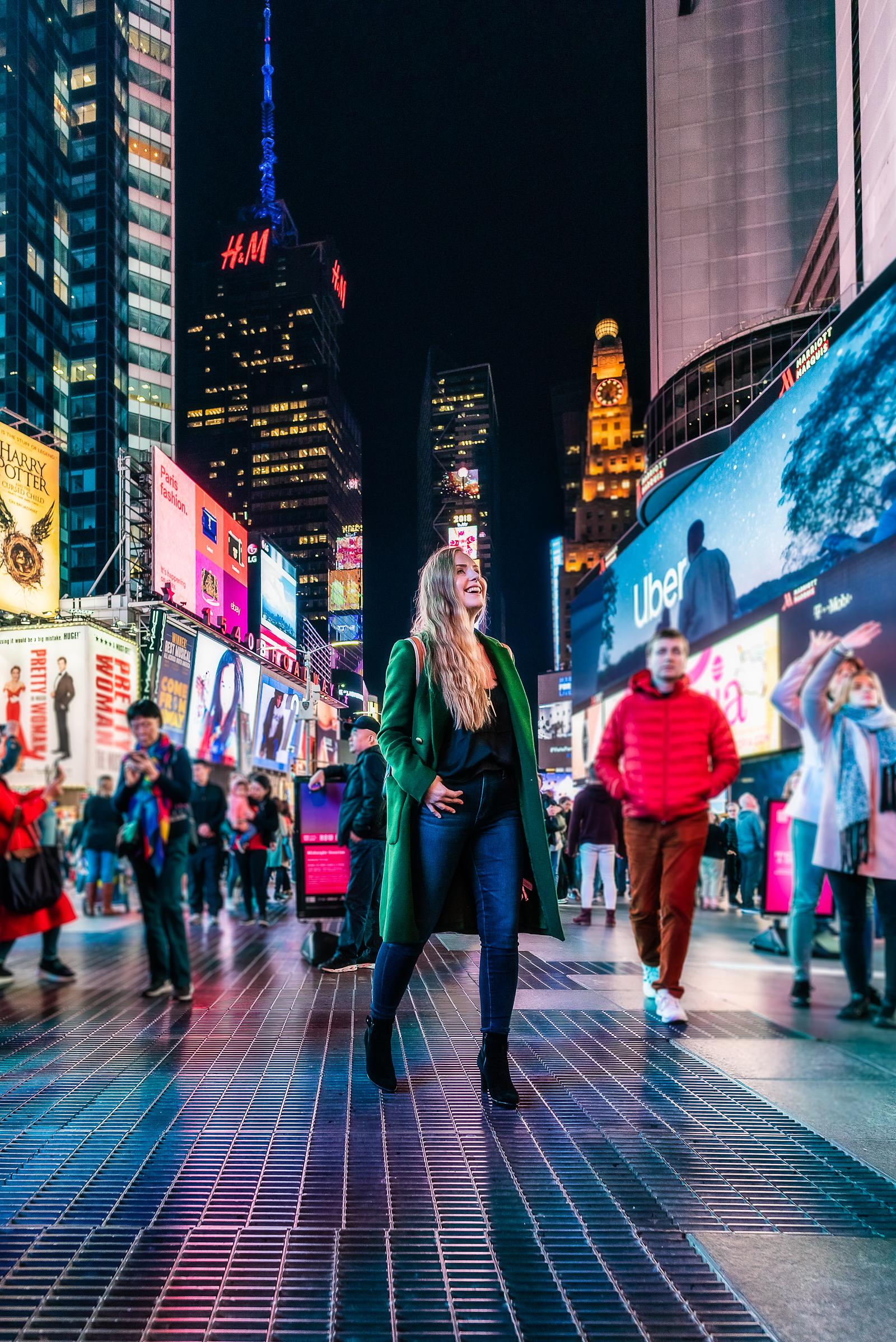 Times Square NYC Outfit