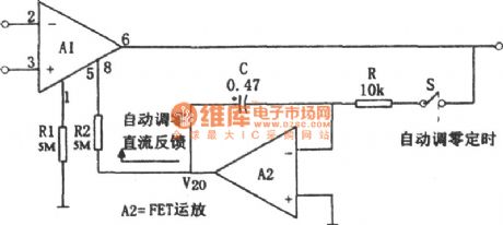 Operational amplifier all-function zero method circuit diagram