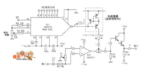 The Digital programmable amplifier circuit