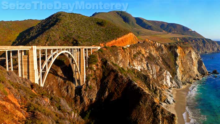 Bixby Bridge is Big Sur's most famous bridge