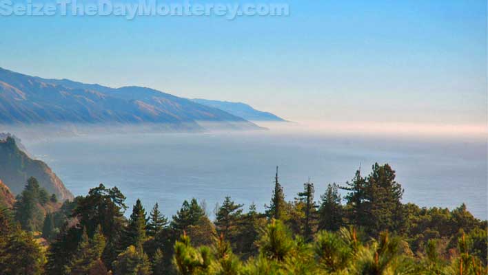 This is the view you get of Big Sur from Nepenthe Restaurant.  Wowser!