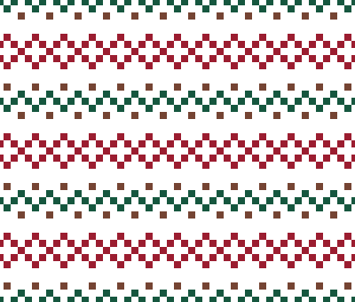 Christmas Pixel Patterns Vector (Volume 2, SVG)