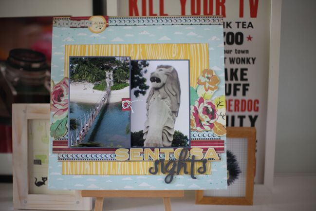 free online scrapbooking class :: 4x6 Photo Love