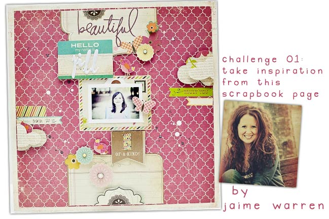 scrapbook page by jaime warren