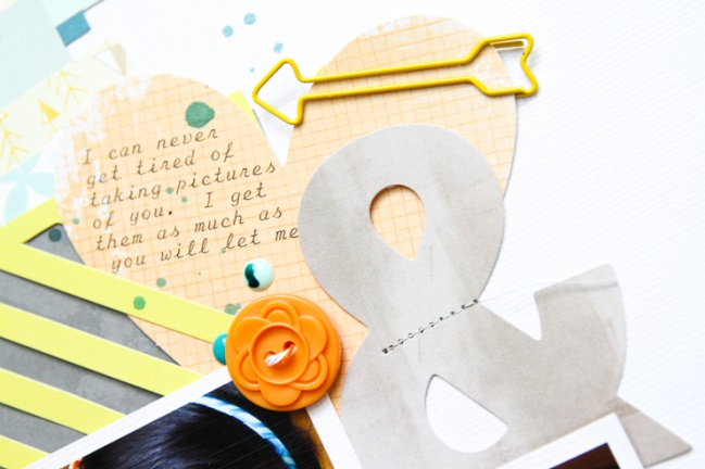 Scrapbook with die cuts @ shimelle.com