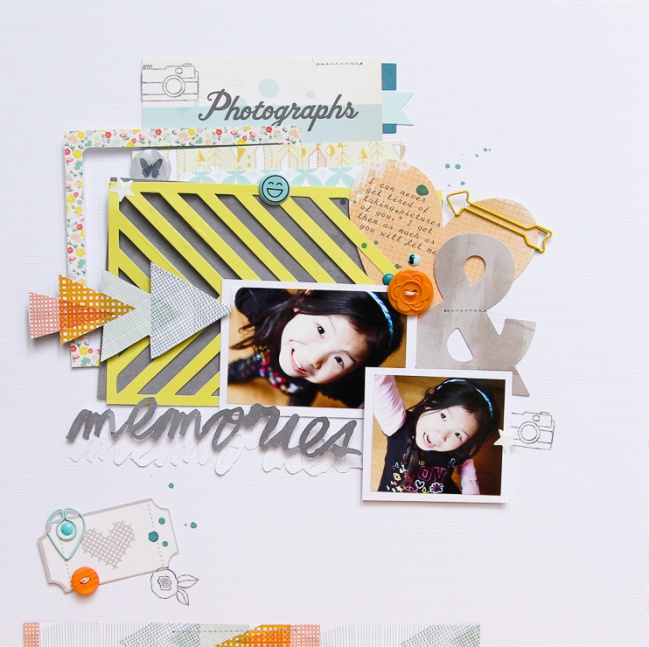 scrapbooking with die cuts @ shimelle.com