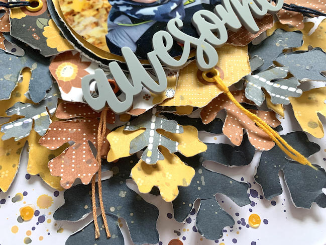 Autumnal Scrapbooking with Rebecca Moore @ shimelle.com