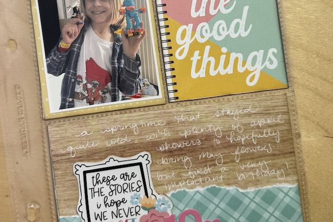 scrapbook page