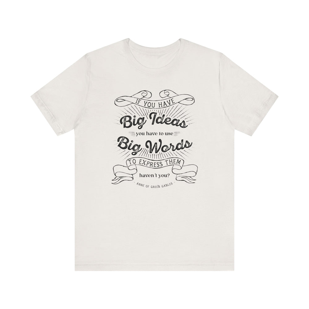 Big Ideas Big Words Graphic T-Shirt