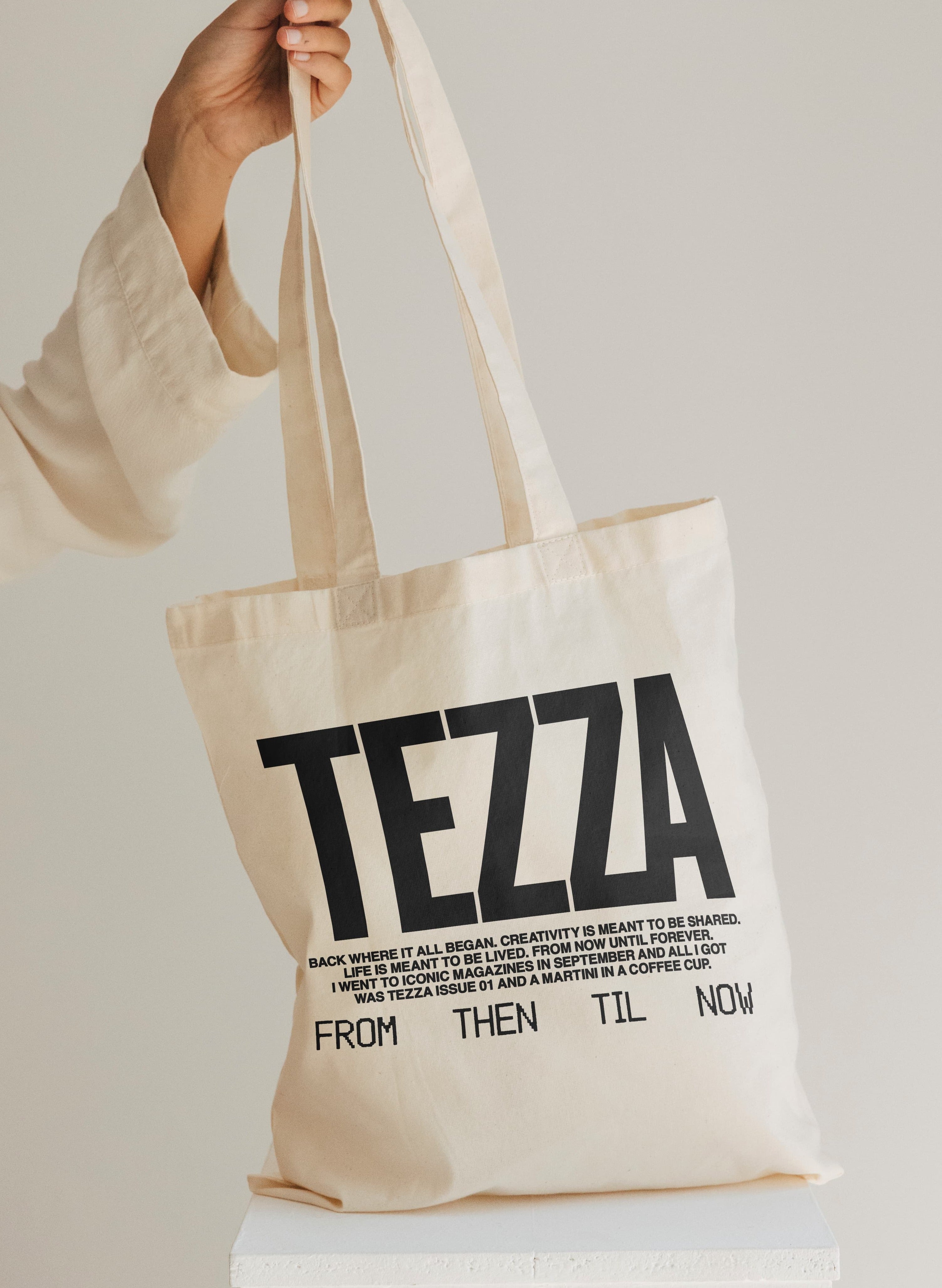 From Then Til Now Tote