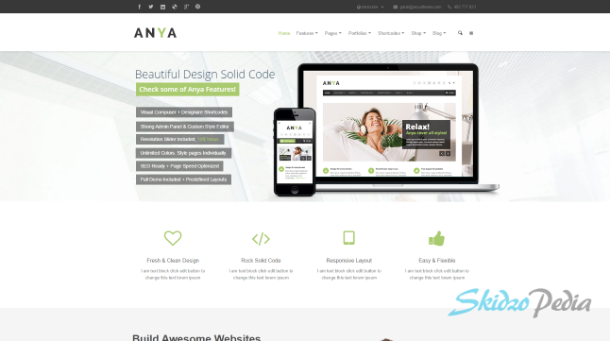 anya wp theme