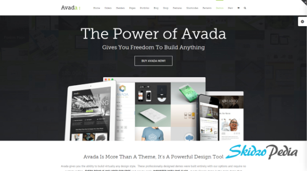 avada wp theme