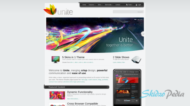 unite wp theme