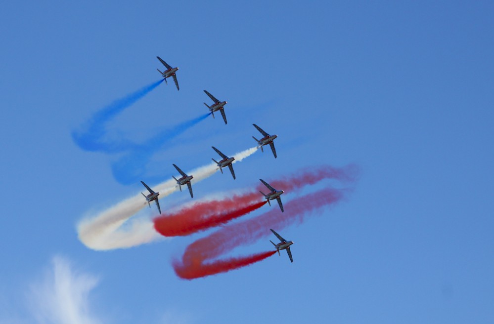 La patrouille de France. Fantastic!