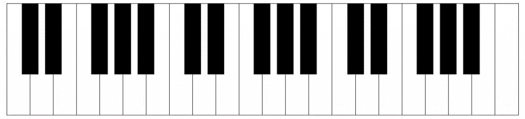 piano keys