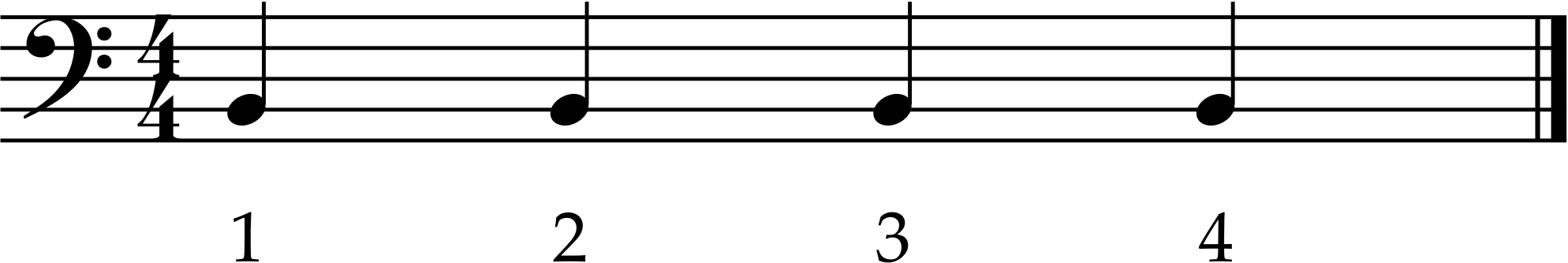 4/4 time signature