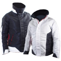 Bainbridge Sailcloth Jacket - Navy & White