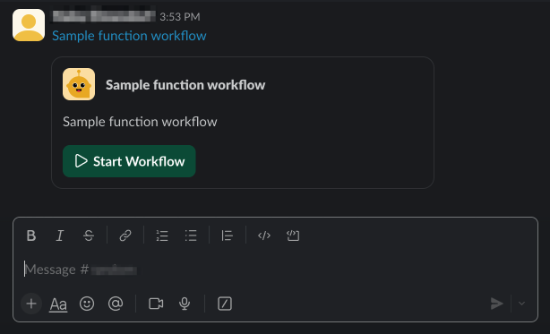 Starting your new workflow