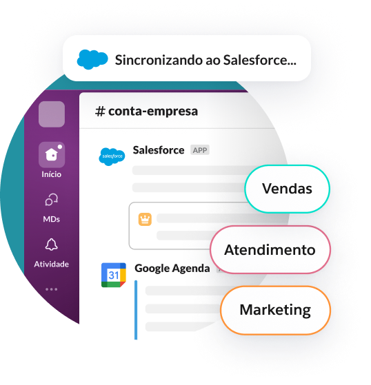 Integre com o Salesforce