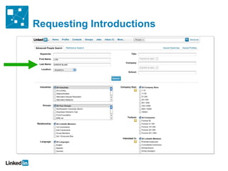 Requesting Introductions 