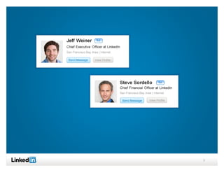 LinkedIn’s First Earnings Announcement Deck, Q2 2011