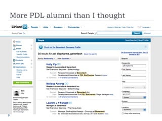 More PDL alumni than I thought 