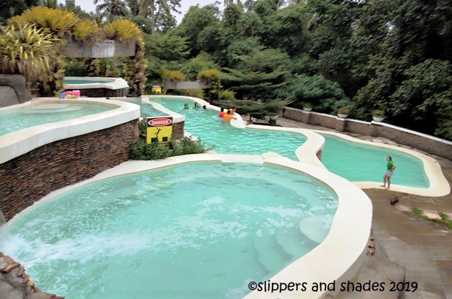 the 11 pocket pools, the famous pool in Shercon Resort