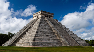 Maya pyramid