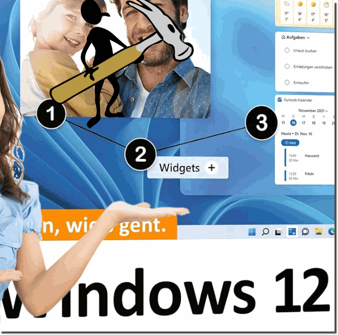 Widgets on Windows 12 and 11!