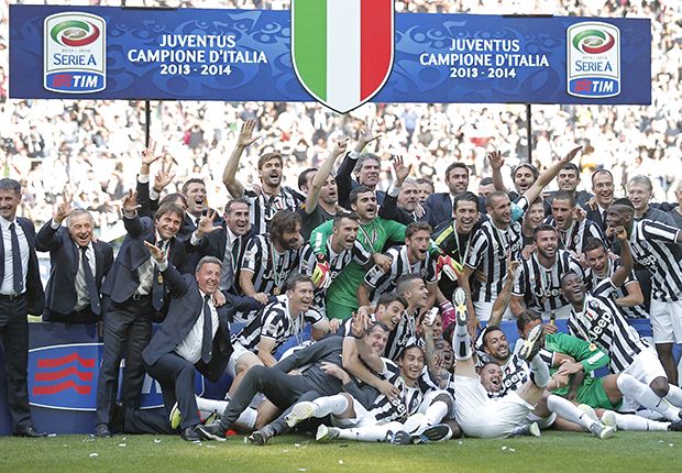 Juventus Juara Liga Serie A Itali 2013-2014