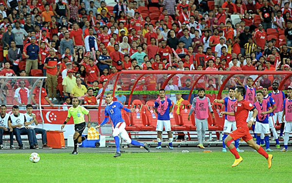 Gol Indra Putra Malaysia vs Singapura Piala AFF 2014