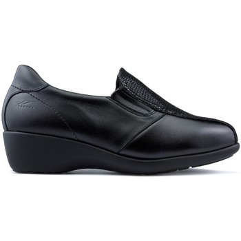 Chaussures Femme Mocassins Dtorres Mocassins  TURIN LARGEUR SPECIALE Noir