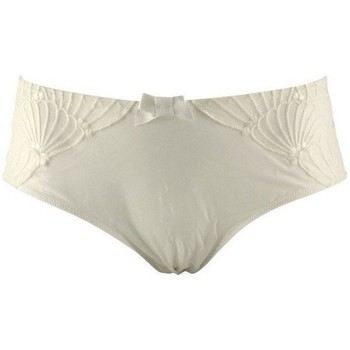 Sous-vêtements Femme Shorties & boxers Lou PARIS Shorty Femme Microfibre BLOOM Ivoire Blanc