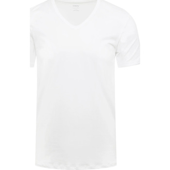 Vêtements Homme T-shirts & Polos Mey T-shirt Col-V Dry Coton Blanc Blanc