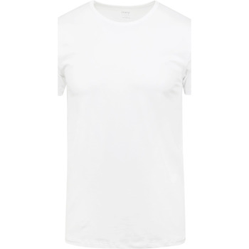 Vêtements Homme T-shirts & Polos Mey T-shirt Col Rond Dry Coton Blanc Blanc