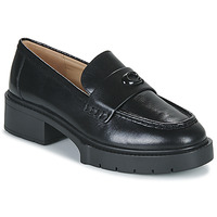 Chaussures Femme Mocassins Coach LEAH LOAFER Noir