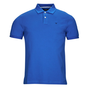 Vêtements Homme Polos manches courtes Hackett ESSENTIALS SLIM FIT LOGO Bleu