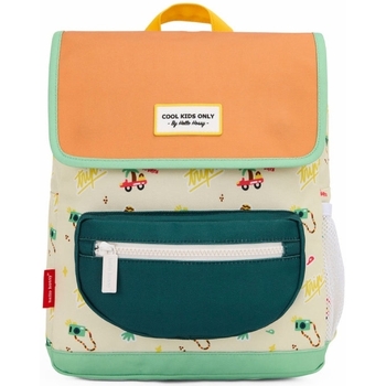 Sacs Enfant Sacs à dos Hello Hossy Cool Trip Kids Backpack - Creme Multicolore