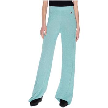 Vêtements Femme Pantalons Akep PANTALONE IN MAGLIA Bleu