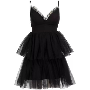 Vêtements Femme Robes No Secrets robe courte tulle noir Noir